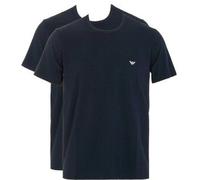 Emporio Armani Armani Stretch Jersey Loungewear T-Shirts 2P Marine Baumwolle X-Large Herren