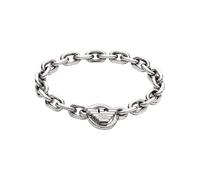 Emporio Armani Herren Silber-Ton Edelstahl Armband, EGS3236040