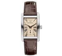 Emporio Armani Armbanduhr Silber Braun Beige AR60021