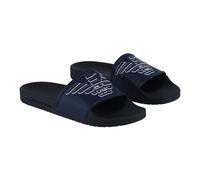 Emporio Armani Badeschuhe Sliders navyblau Herren, Größe Euro (US) 43