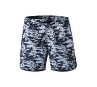 EMPORIO ARMANI Badeshorts Herren Mikrofaser blau Mit Prints, L