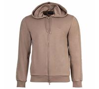 Emporio Armani Herren Basic Terry Hoodie Zip Sweatshirt Kapuzenpullover (1er Pack)