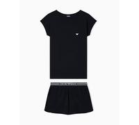 Emporio Armani Ew000495_af19023 Kurzarm-pyjama M Black