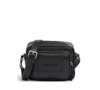 Emporio Armani Business Regenerated Umhängetasche schwarz, Leder, Unisex