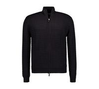 EMPORIO ARMANI Cardigan Herren Slim Fit Mikrofaser blau, XL