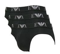 Emporio Armani CC715 Brief Herren Slips 3er Pack XL Schwarz (21320)