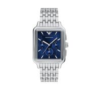 Emporio Armani Rectangular Blue Dial Watch AR11750