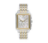 Emporio Armani Chronograph Edelstahl bicolor Herren