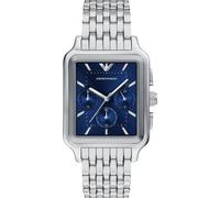 Emporio Armani Rectangular Blue Dial Watch AR11750