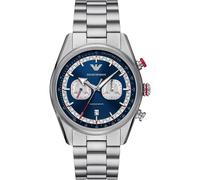 Emporio Armani Herren Analog Quarz Uhr mit Edelstahl Armband AR11676