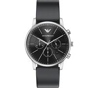 Emporio Armani Chronograph Edelstahl schwarz Herren