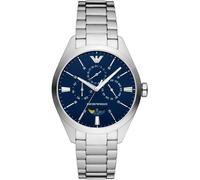 Emporio Armani Claudio Silber Herren Armbanduhr AR11553 Einheitsgröße