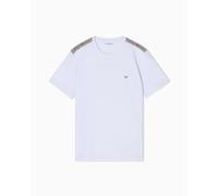 EMPORIO ARMANI Crew Neck T-Shirt, Weiß, Größe L für Herren