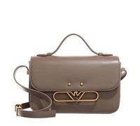 Emporio Armani Crossbody Bags - Shopping S Simil Nappa Goffrata - Shopping S Quilt - Gr. unisize - in Taupe - für Damen