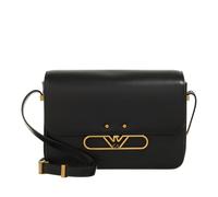 Emporio Armani Hera Umhängetasche schwarz, Leder, Damen