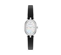 Emporio Armani Damenuhr Edelstahl schwarz Damen