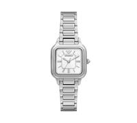 Emporio Armani Damenuhr AR11742, 35 mm, silberner Edelstahl, Quarz