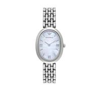 Emporio Armani Damen Analog Quarz Uhr mit Edelstahl Armband AR11706