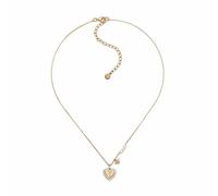 Emporio Armani Damen-Edelstahl- oder Sterlingsilber-Halskette mit Karabinerverschluss, Glänzendes Gold