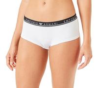 Emporio Armani Damen Emporio Armani Women's Cheeky Pants Iconic Logoband Full Slip, Weiß, S EU