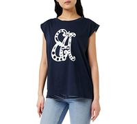 Emporio Armani Damen Emporio Armani Women's Logomania Tank Top Fashion Vest, Marine, L EU