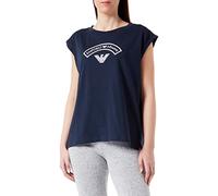 Emporio Armani Damen Emporio Armani Women's Logomania Tank Top Fashion Vest, Marine, L EU