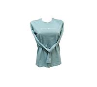 Emporio Armani Damen Emporio Armani Women's T-shirt Iconic Logoband T Shirt, Arctic, M EU