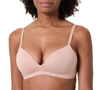 Emporio Armani Damen Essential Studs Gepolsterter Triangel-BH Pink XL, Rose, XL