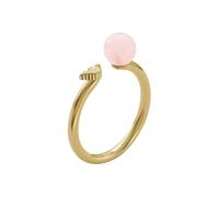 Emporio Armani Damen Goldfarbener Messing-Ring, EGS32027108