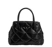 EMPORIO ARMANI SCHWARZE GESTEPPTE HANDTASCHE