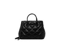 EMPORIO ARMANI SCHWARZE GESTEPPTE LARGE HANDTASCHE