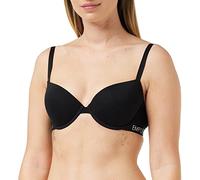 Emporio Armani Damen Iconic Cotton Push Up BH, Schwarz, 75B EU