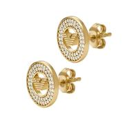 Emporio Armani Damen Goldfarbener Sterling Silber Ohrring, EG3629710