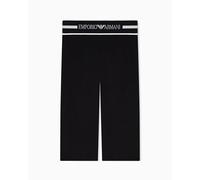 EMPORIO ARMANI Damenhose für den Alltag, Baumwolle, Schwarz, Größe S