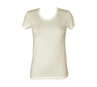 EMPORIO ARMANI Damen S/Sleeve Crew Neck T-Shirt, weiß, 32