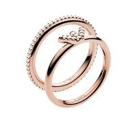 Emporio Armani EG3462221508 Damen Ring Rose Weiß 57 (18.1)