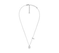 Emporio Armani Damen Sterling Silber Karabinerverschluss Halskette