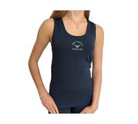 Emporio Armani Damen Stretch Cotton Studs Loungewear Tank T-Shirt, Marine, XS