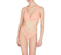 Emporio Armani Damen Women's Eternal Lace Bra, Papaya, XS EU