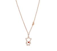 Emporio Armani Damenkette Anhänger Metall rosévergoldet, EGS3162221