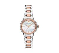 Quarzuhr EMPORIO ARMANI "AR11569" Armbanduhren rosegold (silberfarben, roségoldfarben) Damen Quarzuhren (26407427-0)