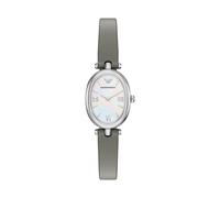 Emporio Armani Damenuhr Edelstahl grau Damen