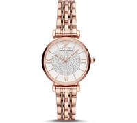 Emporio Armani Damenuhr Edelstahl roségold Damen