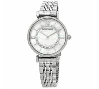 Emporio Armani Damenuhr - Perlmutt-Zifferblatt - Edelstahl AR1908