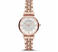 Emporio Armani Damenuhr Quartz Rosegold Einheitsgröße
