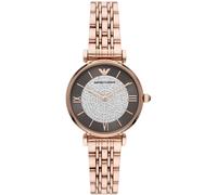Emporio Armani Damenuhr Quartz Rosegold Einheitsgröße