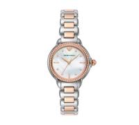 Quarzuhr EMPORIO ARMANI "AR11569" Armbanduhren rosegold (silberfarben, roségoldfarben) Damen Quarzuhren (26407427-0)