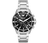 Emporio Armani Diver Silber Herren Armbanduhr AR11360 Einheitsgröße