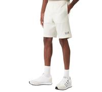 Emporio Armani EA7 Bermuda für Herren aus Baumwolle, Linie Core Identity, 8NPS65, Sugar Swizzle, L