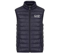 Emporio Armani Weste EA7 Core Light – Daunenweste mit Label-Print Herren Dunkelblau L